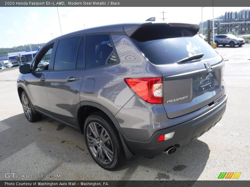 Modern Steel Metallic / Black 2020 Honda Passport EX-L AWD