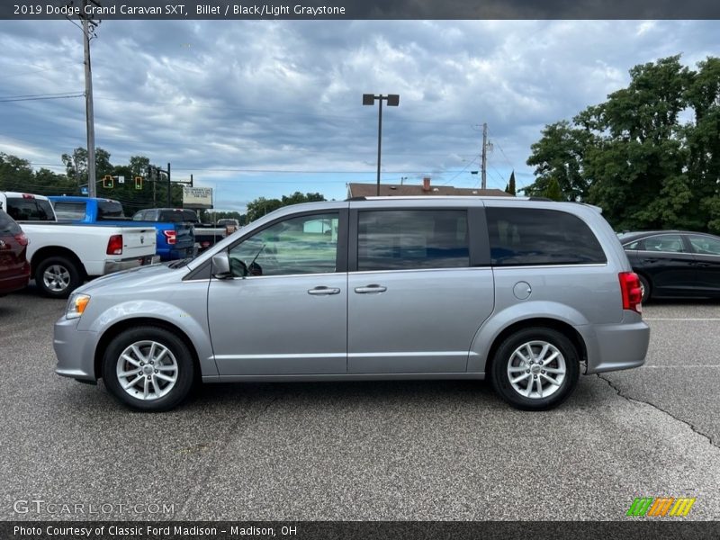 Billet / Black/Light Graystone 2019 Dodge Grand Caravan SXT