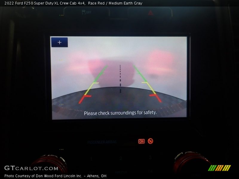 Race Red / Medium Earth Gray 2022 Ford F250 Super Duty XL Crew Cab 4x4