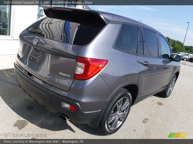 Modern Steel Metallic / Black 2020 Honda Passport EX-L AWD