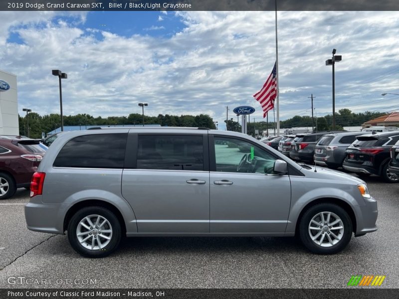 Billet / Black/Light Graystone 2019 Dodge Grand Caravan SXT