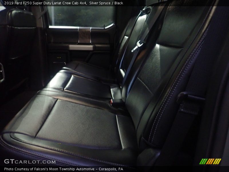 Silver Spruce / Black 2019 Ford F250 Super Duty Lariat Crew Cab 4x4