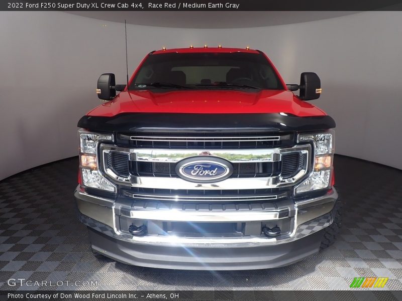 Race Red / Medium Earth Gray 2022 Ford F250 Super Duty XL Crew Cab 4x4