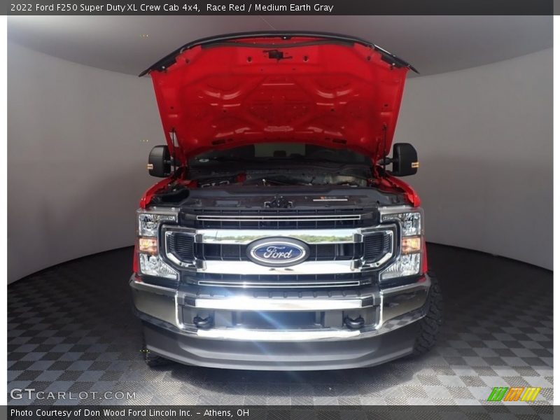 Race Red / Medium Earth Gray 2022 Ford F250 Super Duty XL Crew Cab 4x4
