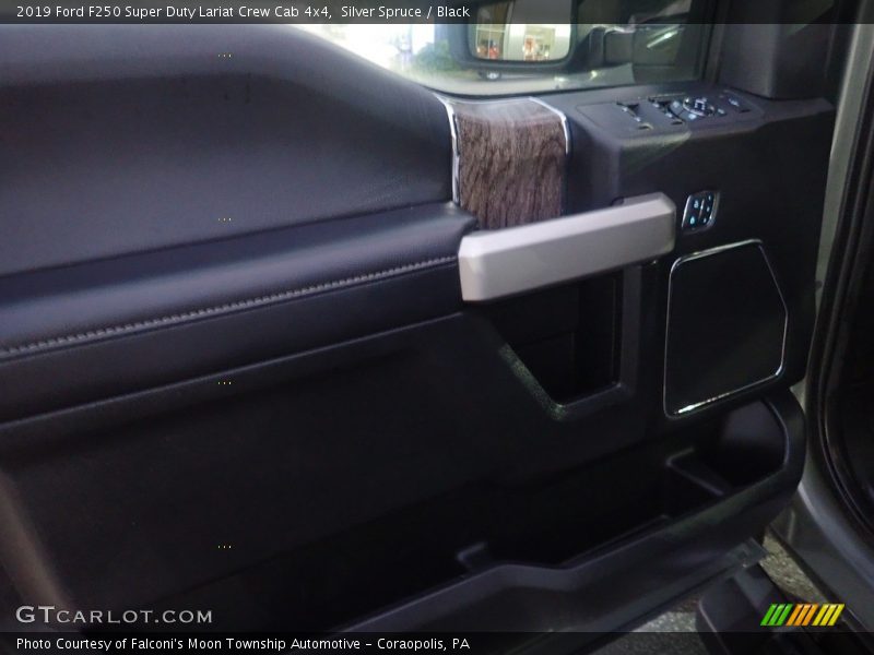 Silver Spruce / Black 2019 Ford F250 Super Duty Lariat Crew Cab 4x4