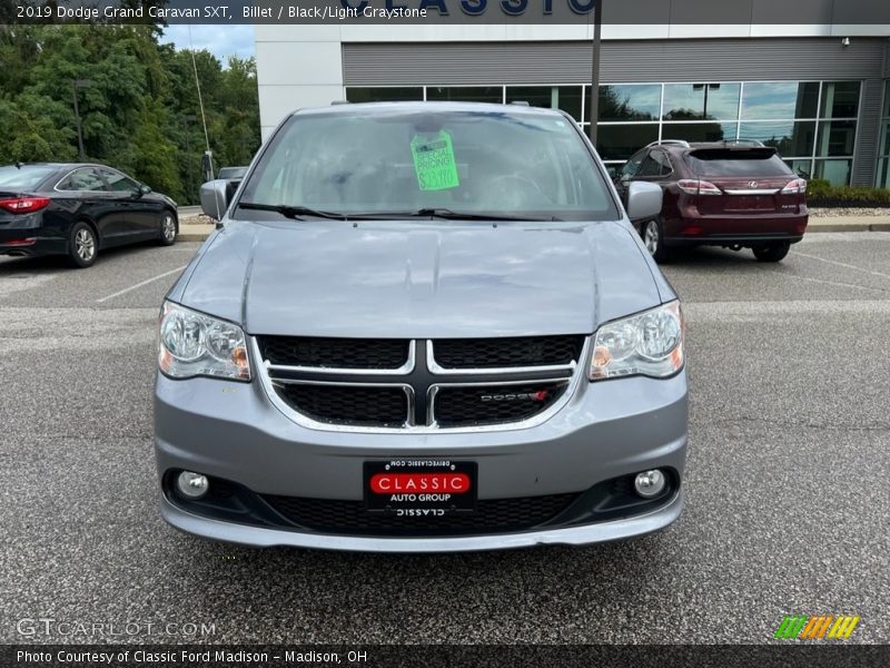 Billet / Black/Light Graystone 2019 Dodge Grand Caravan SXT