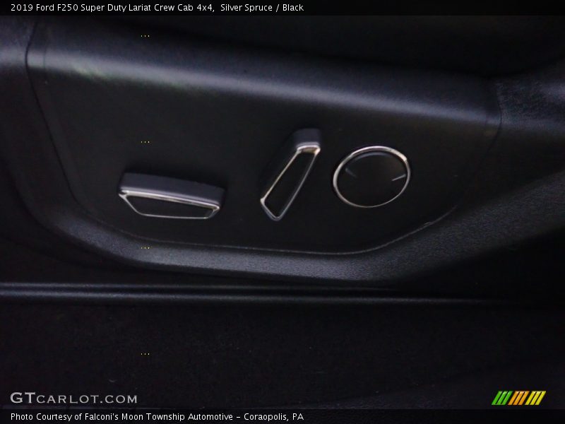 Silver Spruce / Black 2019 Ford F250 Super Duty Lariat Crew Cab 4x4