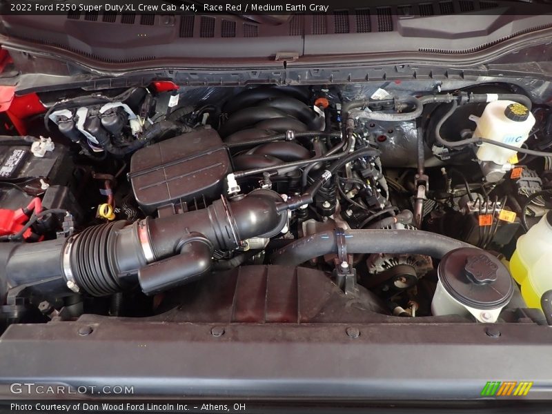 Race Red / Medium Earth Gray 2022 Ford F250 Super Duty XL Crew Cab 4x4