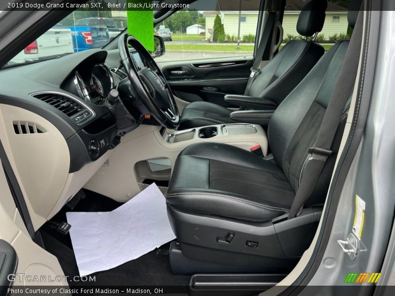 Billet / Black/Light Graystone 2019 Dodge Grand Caravan SXT