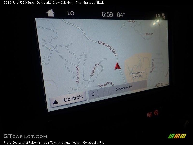 Silver Spruce / Black 2019 Ford F250 Super Duty Lariat Crew Cab 4x4