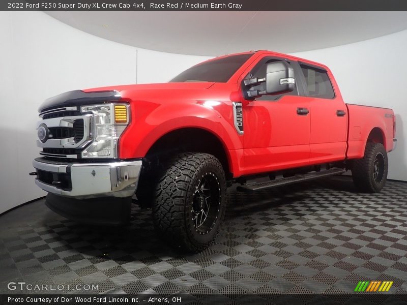 Race Red / Medium Earth Gray 2022 Ford F250 Super Duty XL Crew Cab 4x4