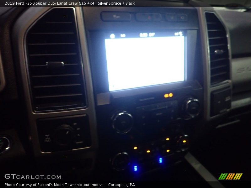 Silver Spruce / Black 2019 Ford F250 Super Duty Lariat Crew Cab 4x4