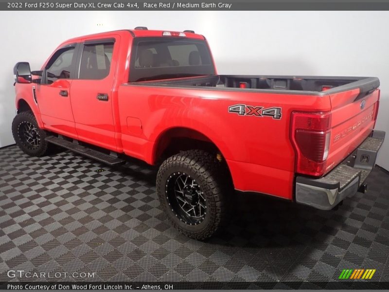 Race Red / Medium Earth Gray 2022 Ford F250 Super Duty XL Crew Cab 4x4