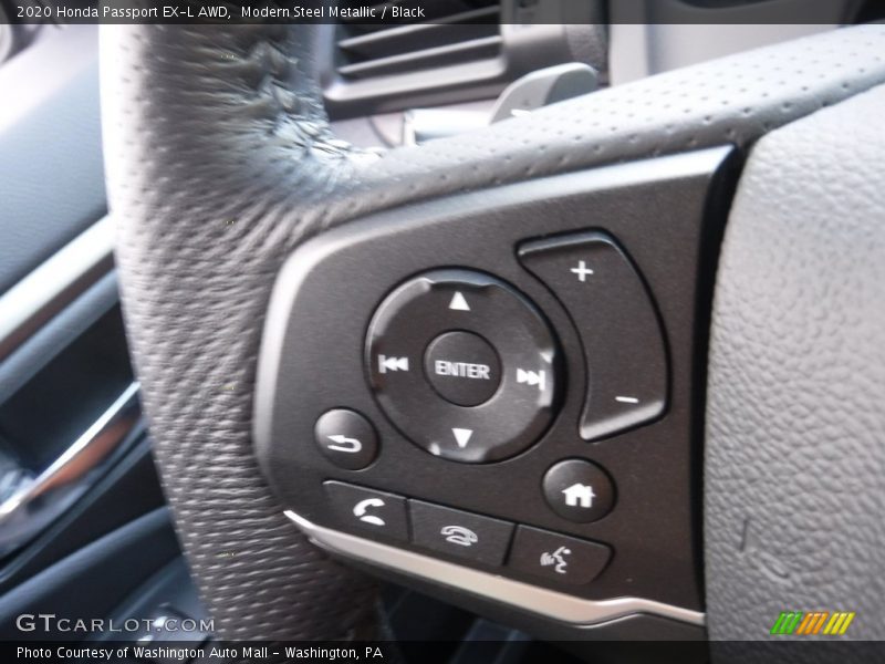 Modern Steel Metallic / Black 2020 Honda Passport EX-L AWD