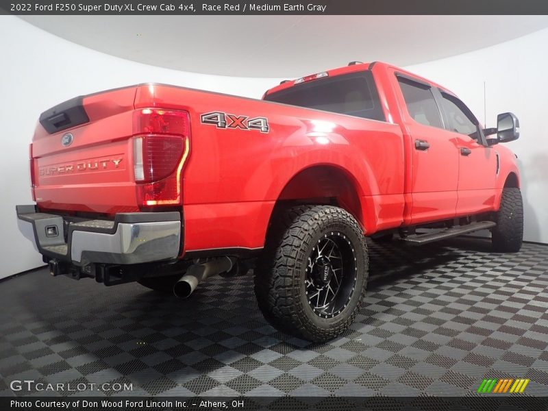 Race Red / Medium Earth Gray 2022 Ford F250 Super Duty XL Crew Cab 4x4
