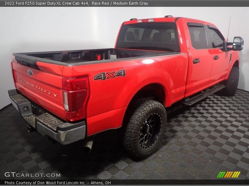 Race Red / Medium Earth Gray 2022 Ford F250 Super Duty XL Crew Cab 4x4