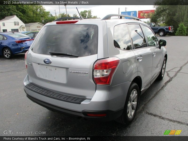 Ice Silver Metallic / Black 2015 Subaru Forester 2.5i Premium