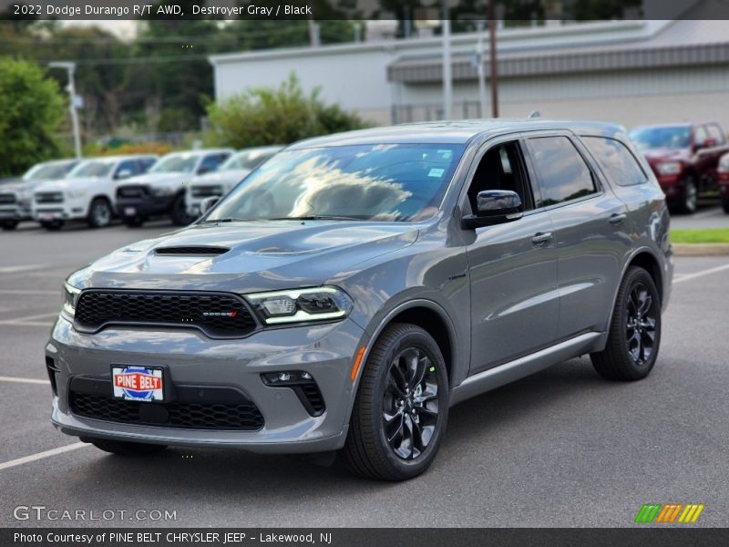 Destroyer Gray / Black 2022 Dodge Durango R/T AWD