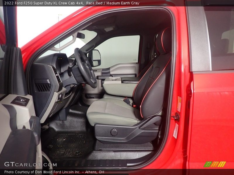 Race Red / Medium Earth Gray 2022 Ford F250 Super Duty XL Crew Cab 4x4