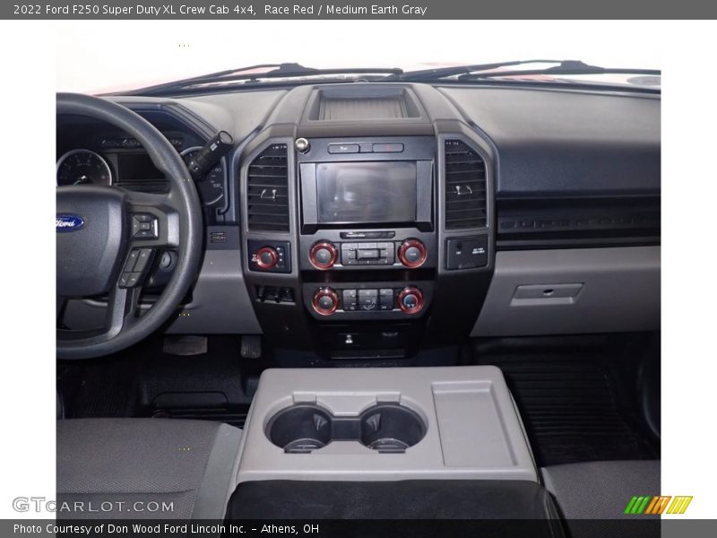 Race Red / Medium Earth Gray 2022 Ford F250 Super Duty XL Crew Cab 4x4
