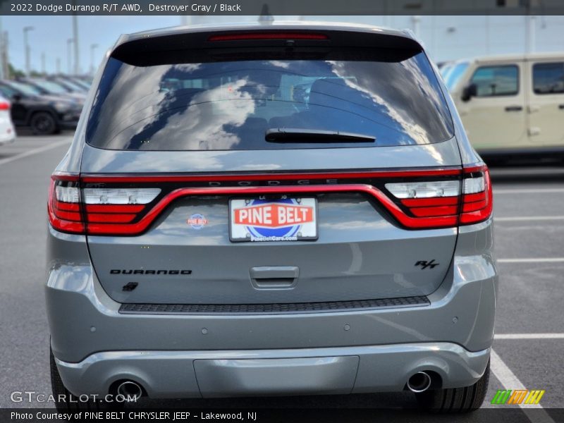 Destroyer Gray / Black 2022 Dodge Durango R/T AWD