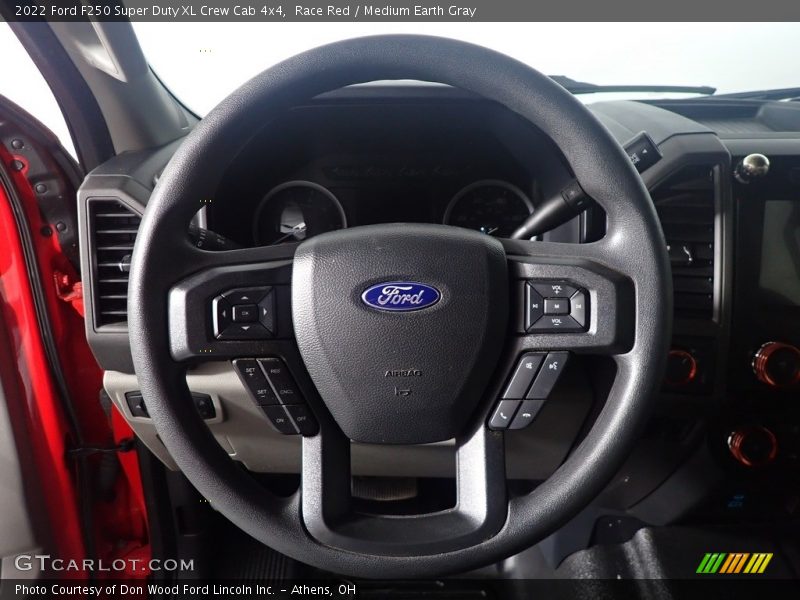 Race Red / Medium Earth Gray 2022 Ford F250 Super Duty XL Crew Cab 4x4