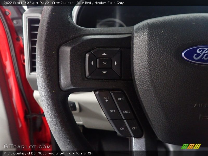 Race Red / Medium Earth Gray 2022 Ford F250 Super Duty XL Crew Cab 4x4