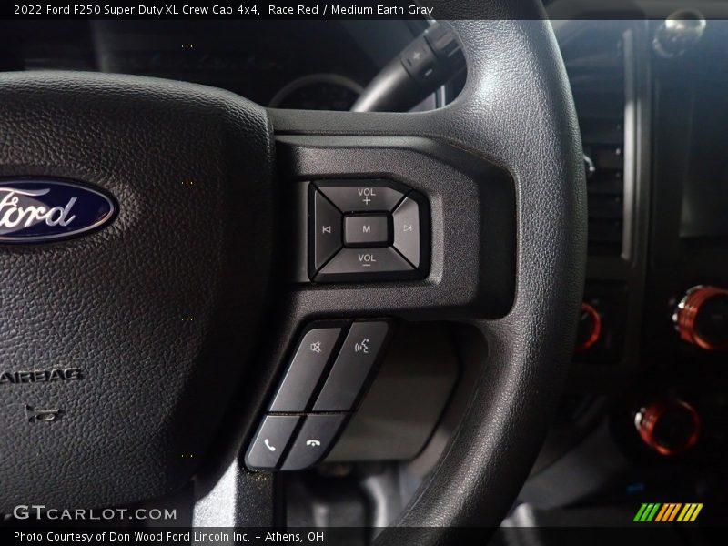 Race Red / Medium Earth Gray 2022 Ford F250 Super Duty XL Crew Cab 4x4