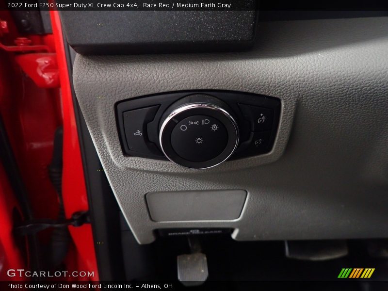 Race Red / Medium Earth Gray 2022 Ford F250 Super Duty XL Crew Cab 4x4