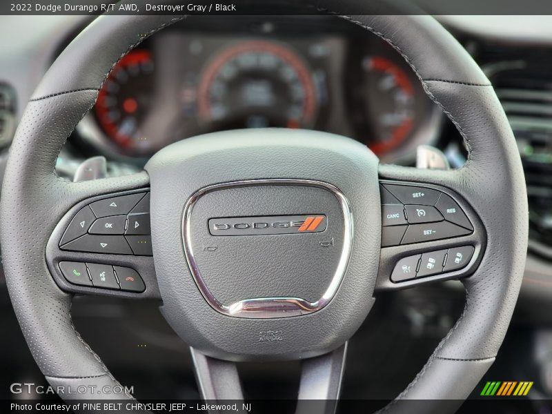 Destroyer Gray / Black 2022 Dodge Durango R/T AWD