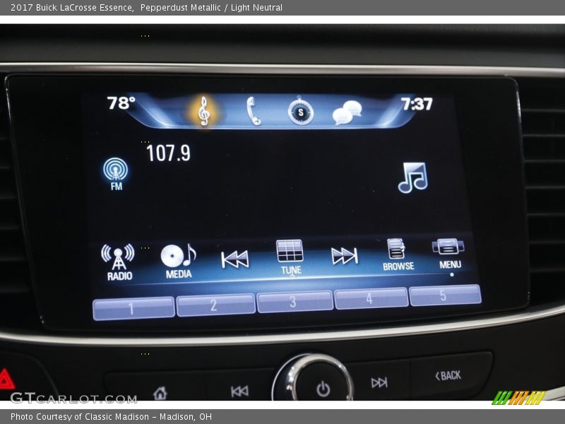 Pepperdust Metallic / Light Neutral 2017 Buick LaCrosse Essence