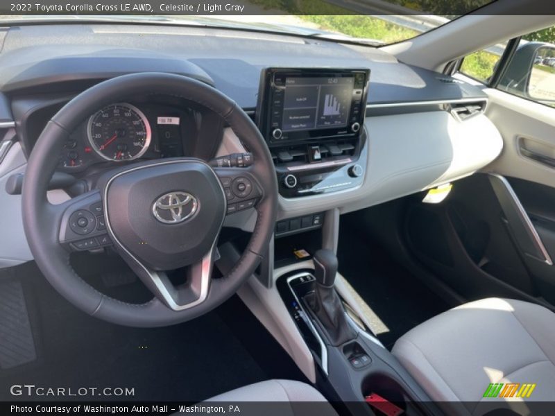 Celestite / Light Gray 2022 Toyota Corolla Cross LE AWD