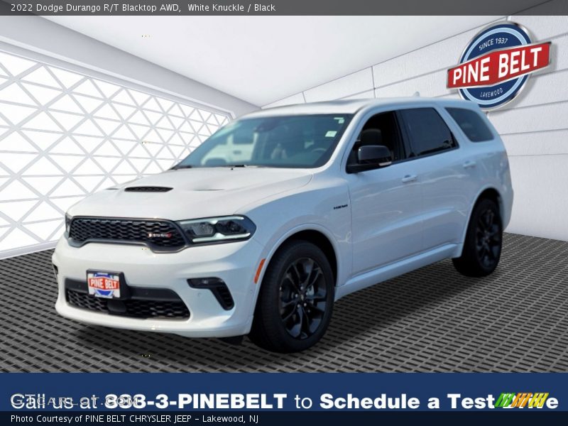 White Knuckle / Black 2022 Dodge Durango R/T Blacktop AWD