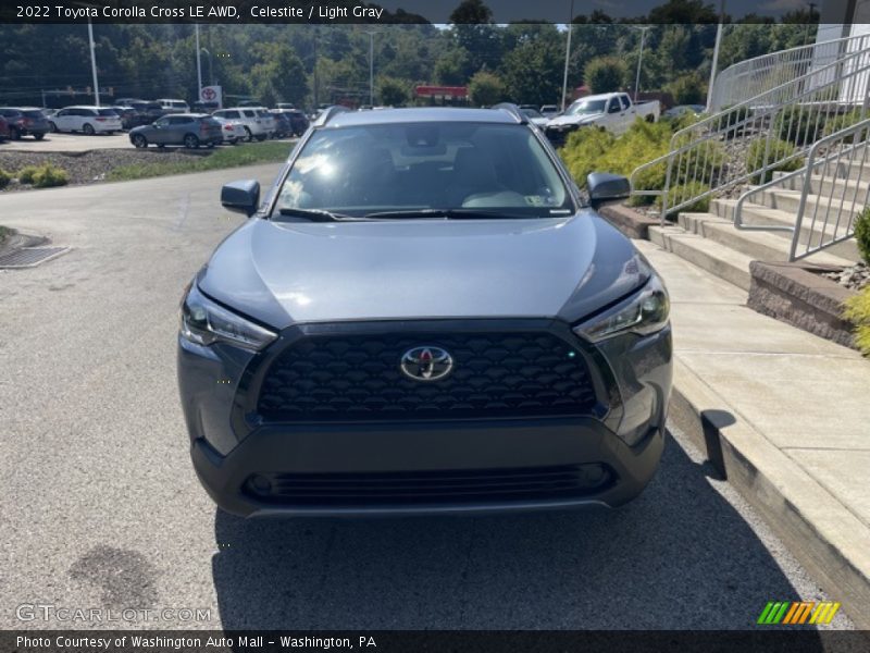Celestite / Light Gray 2022 Toyota Corolla Cross LE AWD