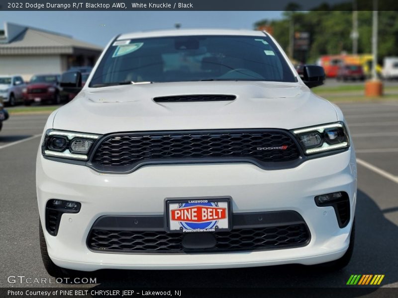 White Knuckle / Black 2022 Dodge Durango R/T Blacktop AWD