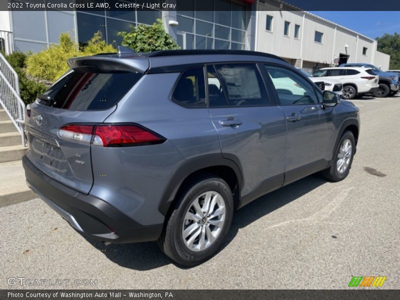 Celestite / Light Gray 2022 Toyota Corolla Cross LE AWD