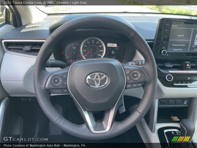 Celestite / Light Gray 2022 Toyota Corolla Cross LE AWD