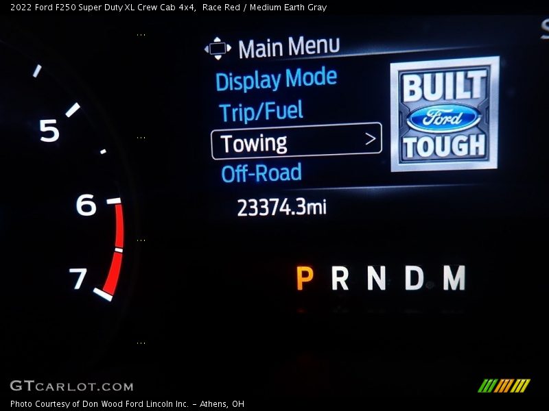 Race Red / Medium Earth Gray 2022 Ford F250 Super Duty XL Crew Cab 4x4