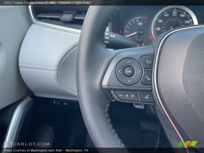 Celestite / Light Gray 2022 Toyota Corolla Cross LE AWD