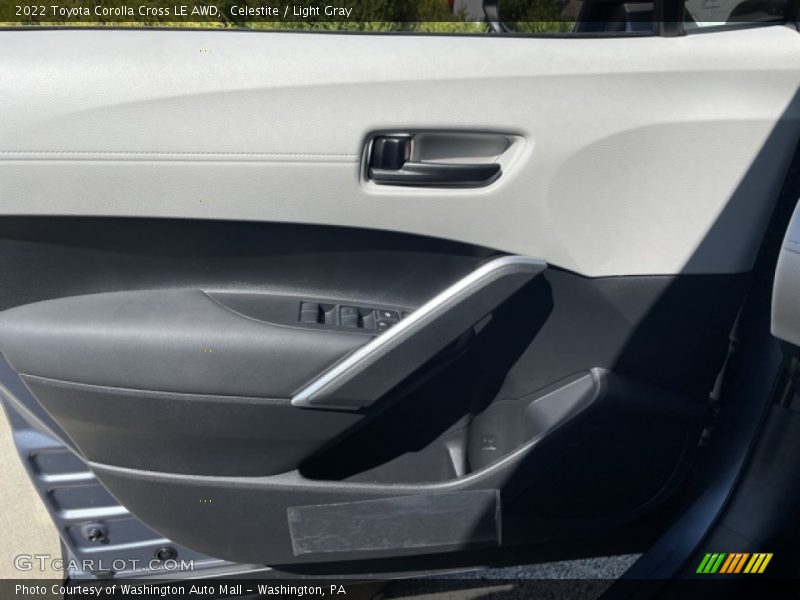 Celestite / Light Gray 2022 Toyota Corolla Cross LE AWD