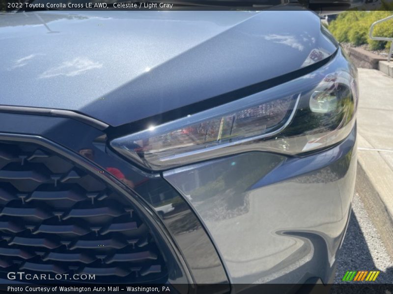 Celestite / Light Gray 2022 Toyota Corolla Cross LE AWD