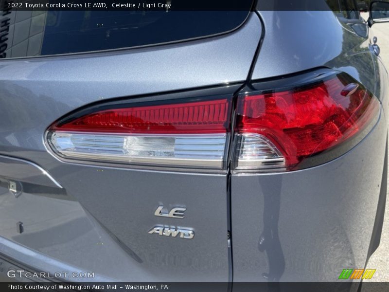 Celestite / Light Gray 2022 Toyota Corolla Cross LE AWD
