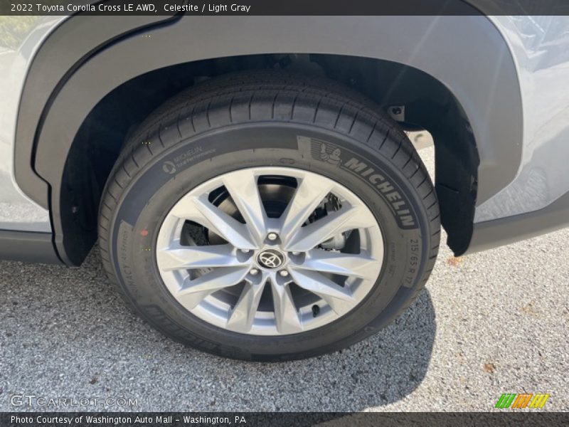 Celestite / Light Gray 2022 Toyota Corolla Cross LE AWD