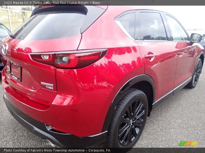 Soul Red Crystal Metallic / Black 2023 Mazda CX-5 Turbo AWD