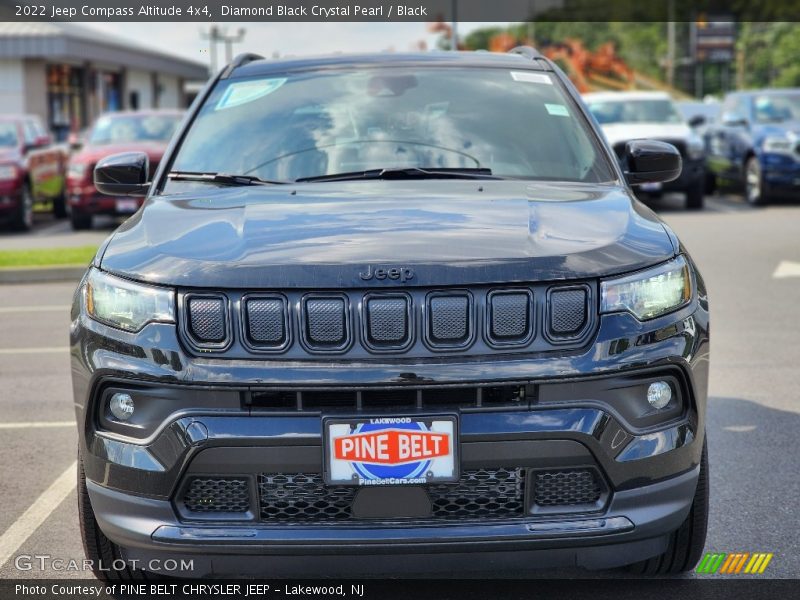 Diamond Black Crystal Pearl / Black 2022 Jeep Compass Altitude 4x4