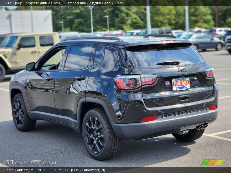 Diamond Black Crystal Pearl / Black 2022 Jeep Compass Altitude 4x4