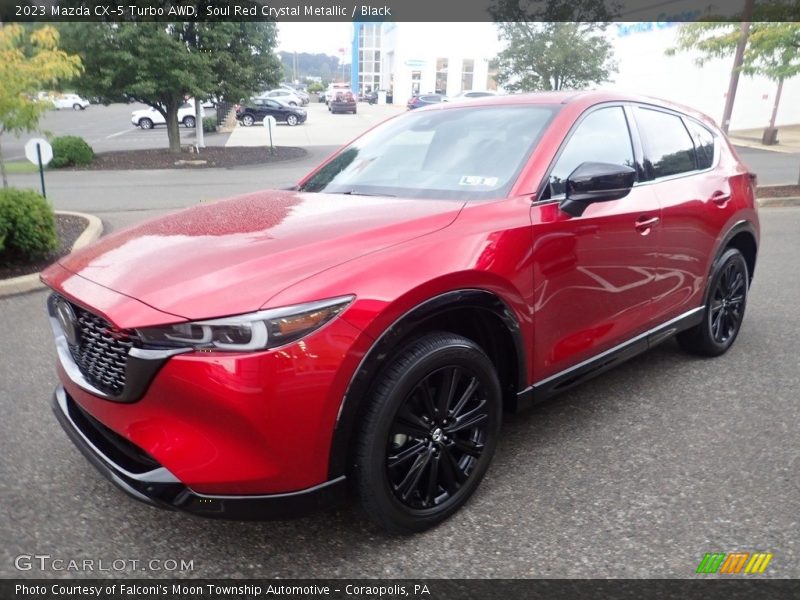 Front 3/4 View of 2023 CX-5 Turbo AWD