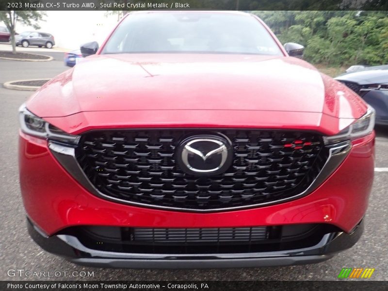 Soul Red Crystal Metallic / Black 2023 Mazda CX-5 Turbo AWD