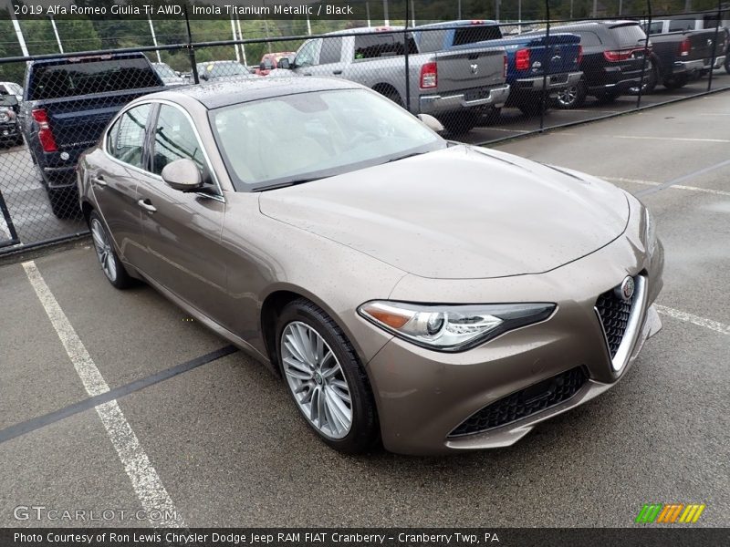 Front 3/4 View of 2019 Giulia Ti AWD