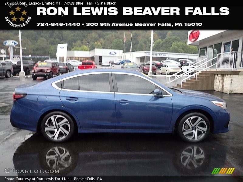 Abyss Blue Pearl / Slate Black 2021 Subaru Legacy Limited XT